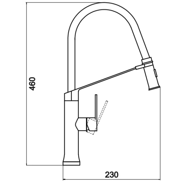 смеситель для кухни savol s-sus6013-01
