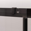 душевая дверь rgw passage pa-017b 150 350801715-14 профиль черный, стекло прозрачное