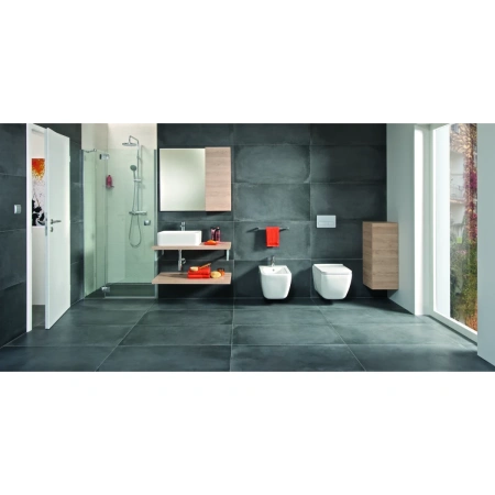 раковина-чаша roca mila 32700b000 50x35 см, накладная, белый