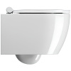 унитаз подвесной gsi pura 8802fr211 безободковый, размер 36x46 см, без сиденья, цвет белый