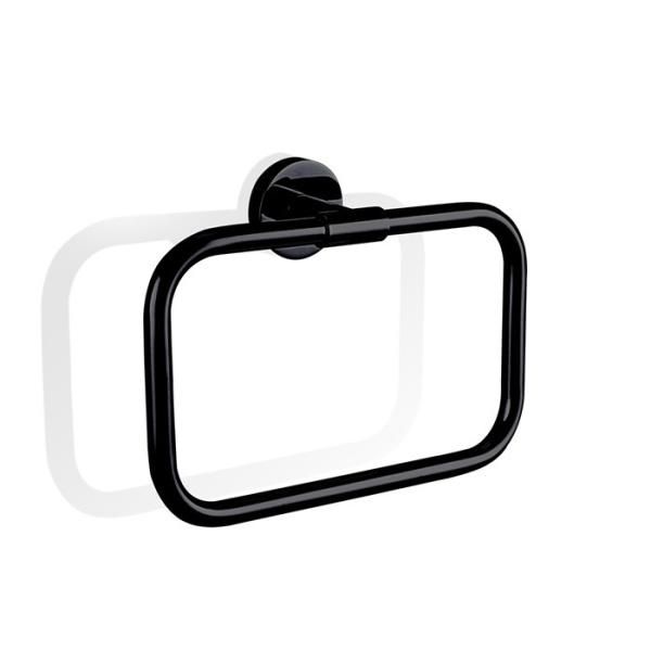 Полотенцедержатель Decor Walther Basic 0531260 черный матовый