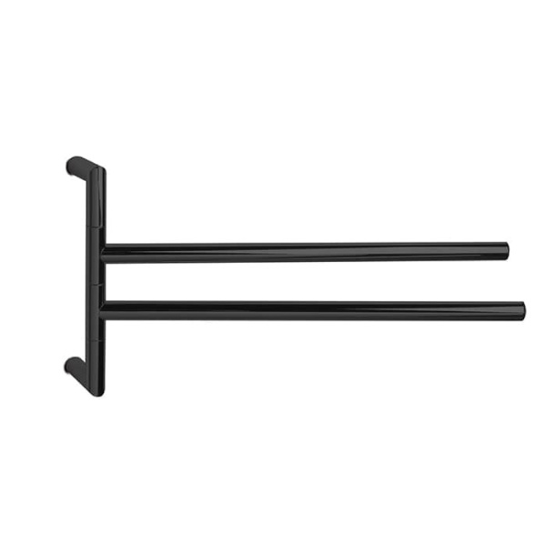 Полотенцедержатель двойной поворотный 3SC Guy GU19NO черный матовый