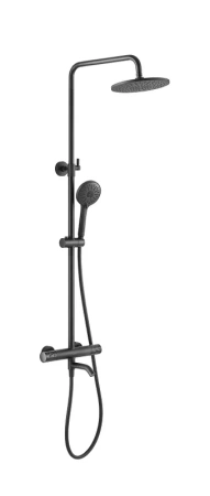 Душевая стойка ARROW AG3317SHMB, матовая черная