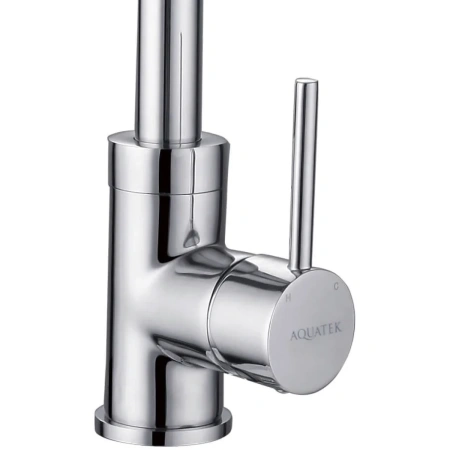 смеситель для кухни aquatek aq1080cr хром
