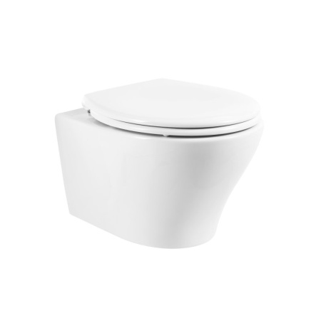 унитаз подвесной безободковый belbagno acqua bb340chr, без сиденья, цвет белый