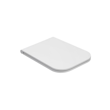 Сиденье для унитаза Globo Stone ST022BI с SoftClose, цвет белый, петли хром