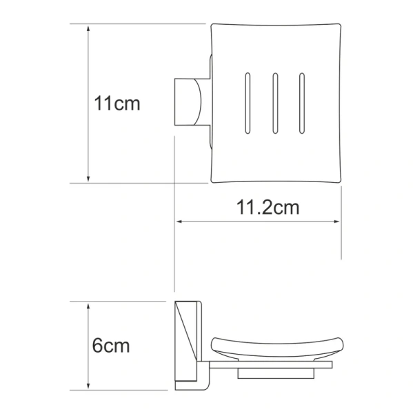 Мыльница Wasserkraft Leine White K-5029WHITE