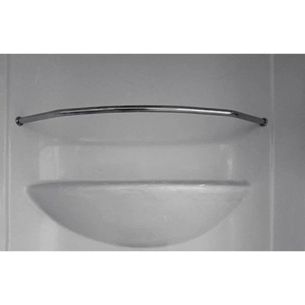 душевая кабина river rein 90x90x46 мт 10000000199 профиль матовый хром задняя стенка белая