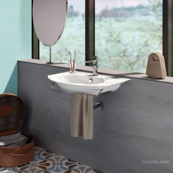 раковина подвесная 62 см catalano velis 162vl00