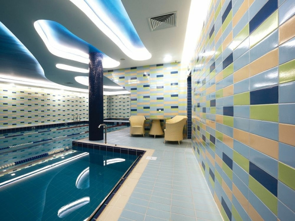 Керамическая плитка Kerama Marazzi Баттерфляй синяя 2834 настенная 8,5х28,5 см