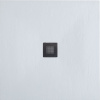 Душевой поддон из искусственного камня Allen Brau Priority 100×100 8.31005-21 белый камень