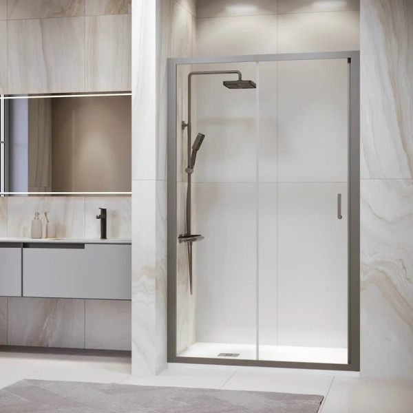 душевая дверь в нишу rgw passage pa-14 gr 100 см, профиль серый, стекло прозрачное душевая дверь в нишу rgw passage pa-14 gr 100 см, профиль серый, стекло прозрачное