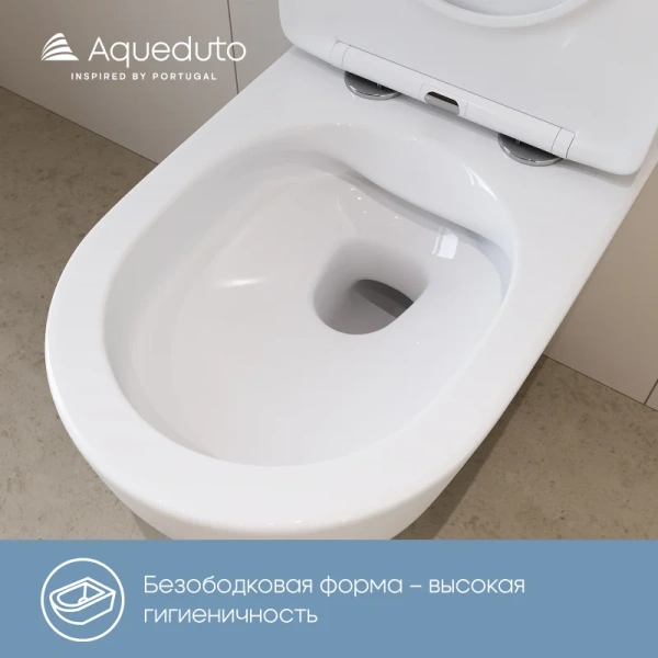 комплект aqueduto aqds089 унитаз подвесной cone безободковый, с микролифтом + система инсталляции для унитазов tecnica novo + кнопка смыва circulo черная матовая