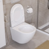 унитаз belbagno uno bb3105chr/sc подвесной, с сиденьем микролифт, цвет белый