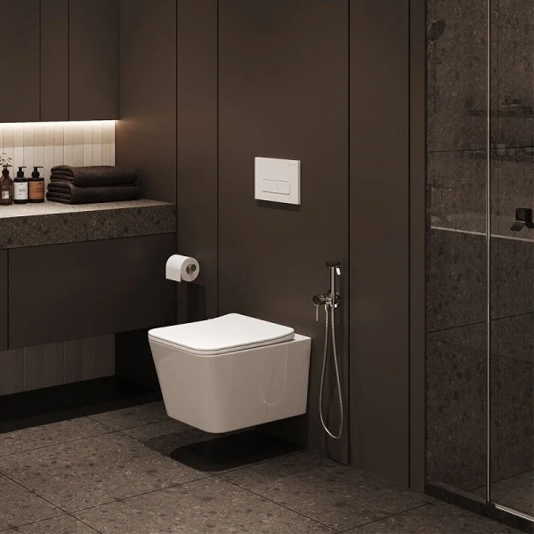 aqueduto комплект: tecnica novo система инсталляции для подвесного унитаза, quadrado панель смыва, черный матовый, macio tornado унитаз подвесной 520*370 безободковый, tornado, сиденье с микролифтом, белый глянцевый