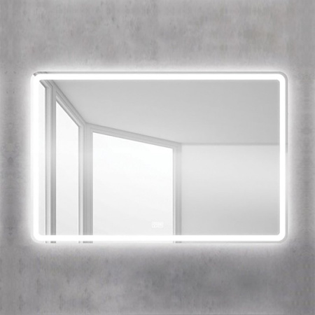 Зеркало BelBagno SPC-MAR-600-800-LED-TCH-RAD с подсветкой с сенсорным выключателем с bluetooth с термометром с радио