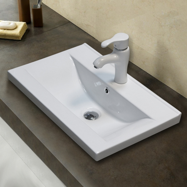 раковина накладная melana 9393 (s60 х)-805