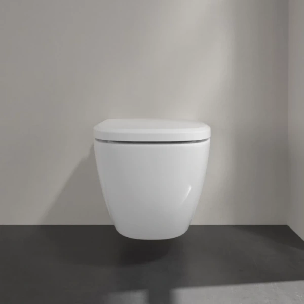 унитаз подвесной villeroy&boch antheus 4608r0r1 без сиденья, безободковый, ceramicplus, цвет белый