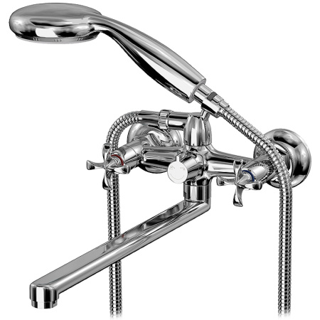 Смеситель для ванны Lemark Flora LM0152C универсальный Хром