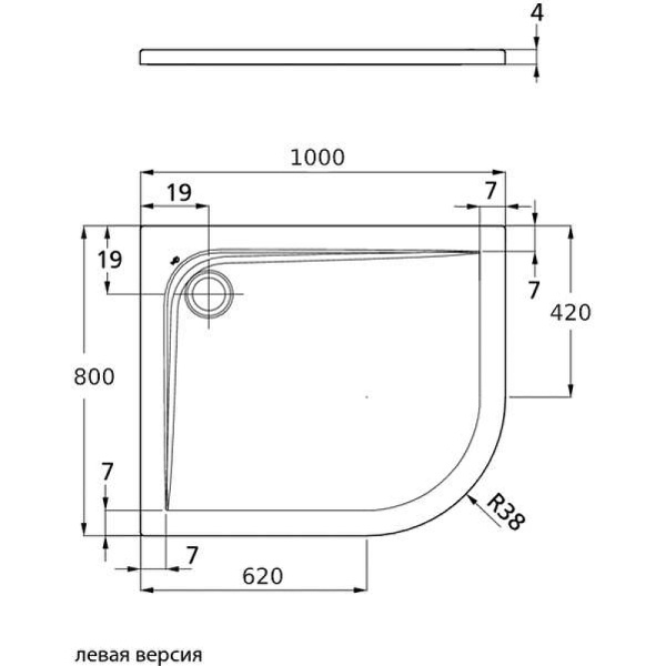 душевой поддон ideal standard ultraflat 100×80 l k240701 euro white душевой поддон ideal standard ultraflat 100×80 l k240701 euro white