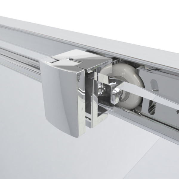 душевой уголок ambassador forsa 120×90 17021107ax-90ax профиль хром, стекло прозрачное