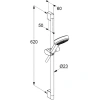 душевой гарнитур kludi dive s 3s 6863005-00 3 режима, хром