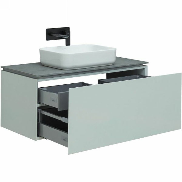 тумба под раковину allen brau infinity 100 1.21004.pwm подвесная папирус матовый