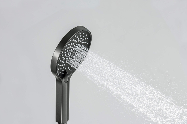 ручной душ aquatek лугано aq2201bgm цвет оружейная сталь