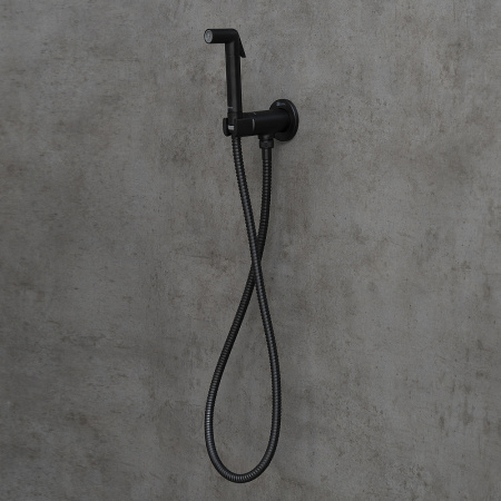 гигиенический душ со смесителем lemark solo lm7171bl черный матовый