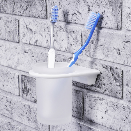 стакан для зубных щеток wasserkraft kammel k-8328w цвет белый матовый