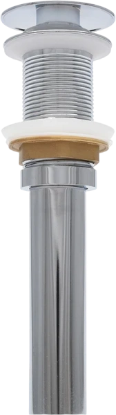 донный клапан aquame aqm7001-0 клик клак, хром