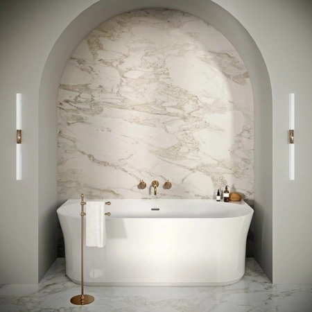 акриловая ванна ravak ypsilon wall 178x86 xc00100035 без гидромассажа