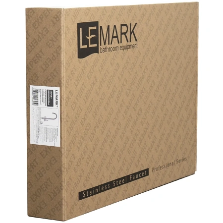 смеситель для кухни lemark expert lm5083s-white сталь, белый