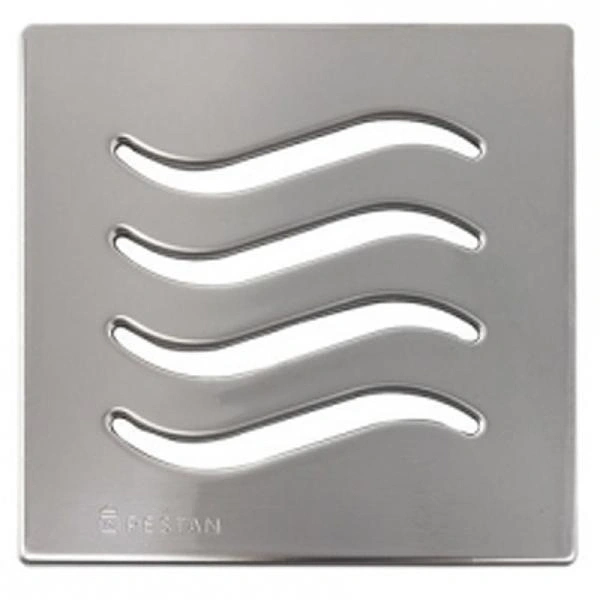 душевой трап 144x144/50 мм pestan confluo standard tide 1 13000001, хром