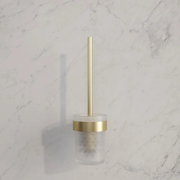 Ёршик для унитаза IDDIS Petite PETG0SGi47 золото матовое