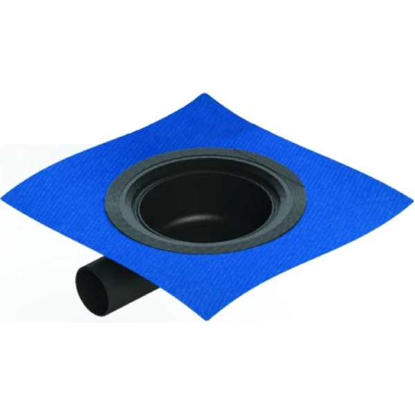душевой трап berges zentrum uno 150x150 090372 с решеткой хром матовый
