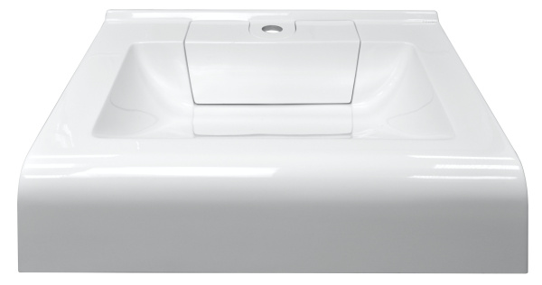раковина на стиральную машину azario mario cs00078506 60х50.5 см, белая