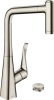 Смеситель для кухни Hansgrohe Metris M71 73806800, сталь