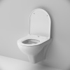 комплект унитаза с инсталляцией am.pm gem flashclean is450a38.901700 с сиденьем микролифт и черной глянцевой клавишей смыва