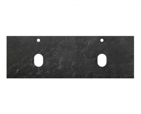столешница под раковину belbagno 120 kep-120-mno marmo nero opaco