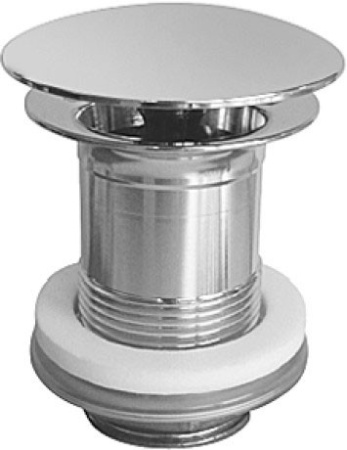 донный клапан для раковины duravit #005038 хром