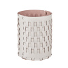 Корзина ADJ Bottega 1525.02/07 круглая, Ø20xH25 см, устричный/пепельная роза