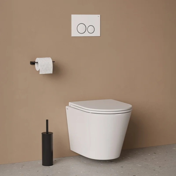 кнопка для инсталляции iddis unifix uni03wci77 цвет белый \ хром матовый