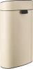 мусорное ведро brabantia touch bin 200748 40 л, бежевое