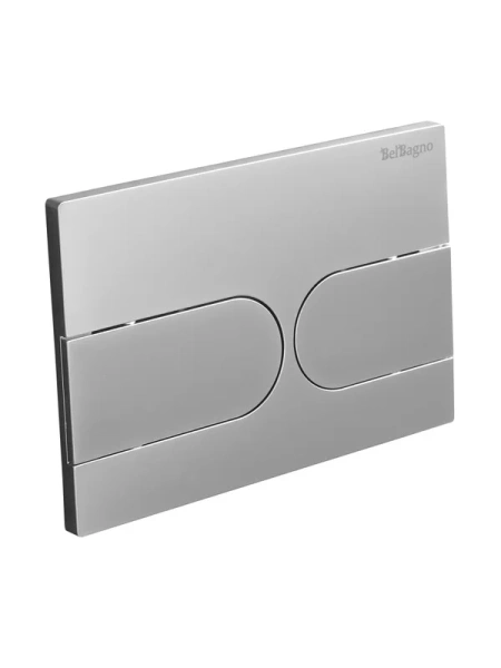 кнопка смыва для инсталляции belbagno bb-11-in для унитаза, пластик, цвет сатин
