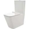 унитаз компакт aquame aqm1003 без бачка, с сиденьем микролифт, цвет белый