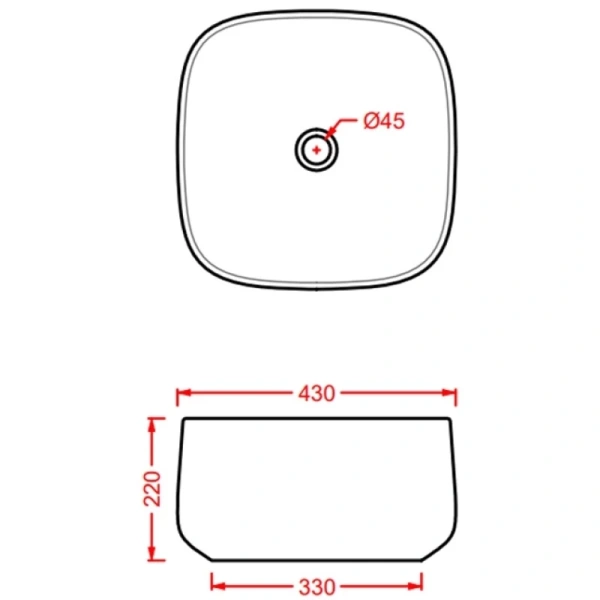 раковина artceram cognac quadro col006 38 00 накладная, без отв., без перелива, на столешницу, saniglaze, 43x43xh22.5 см, avio (голубой)