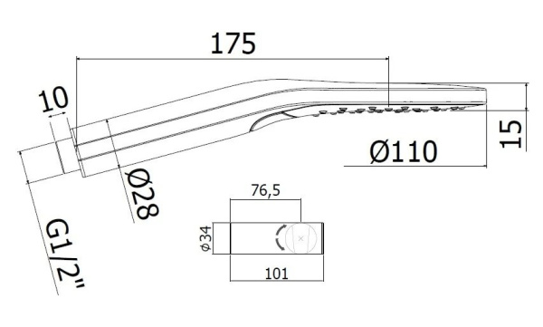 душевой гарнитур paffoni sofia 3 (zdoc122cr + zsup022cr + zflo018cr)