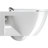 унитаз подвесной безободковый gsi pura eco 880711 swirlflush, без сиденья, белый глянцевый.