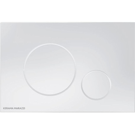Клавиша смыва Kerama Marazzi FPR.A.WHT Белая глянцевая